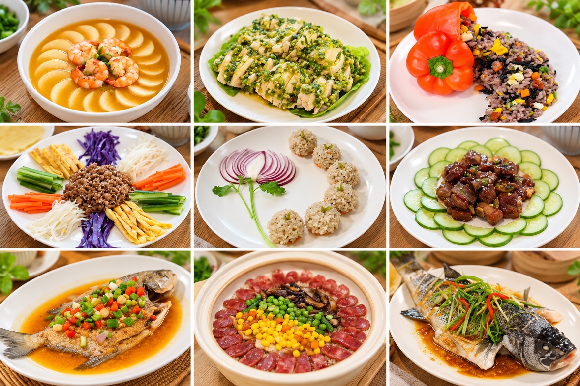 Postpartum confinement meal prepared by Zhenyi Health